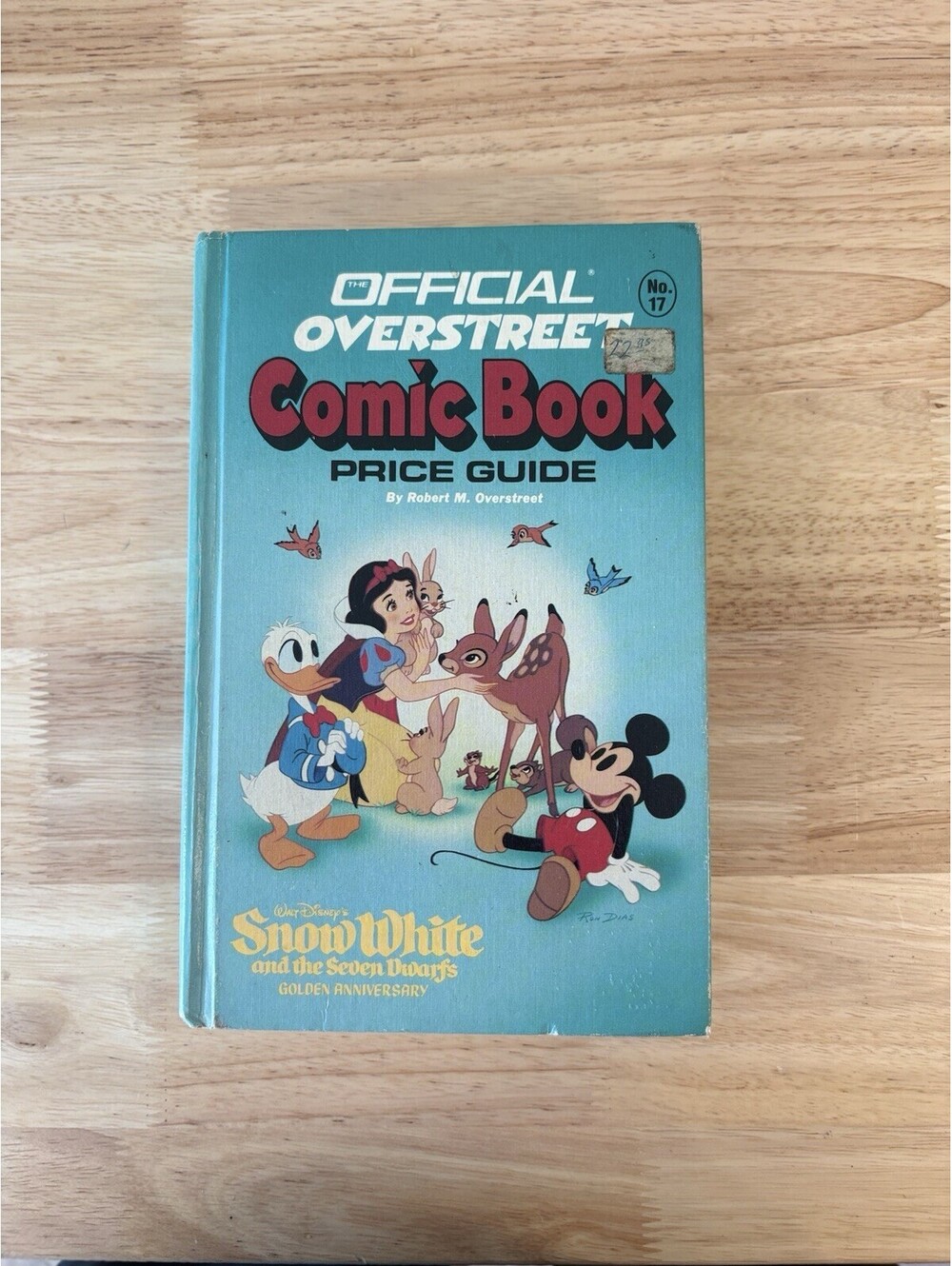 RARE 1987-1988 OVERSTREET COMIC BOOK PRICE GUIDE #17 HARDCOVER HC HTF